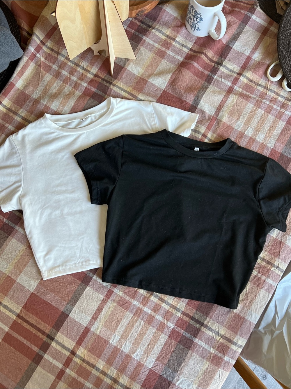 Women’s Classic Short-Sleeve Tee — Black and White